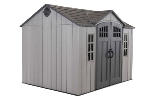 картинка Lifetime, США Сарай пластиковый Woodlook 10*8 от магазина Сантехстрой