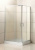 картинка Душевой уголок BelBagno Uno 100х90 UNO-195-AH-2-100/90-P-Cr профиль Хром стекло рифленое от магазина Сантехстрой