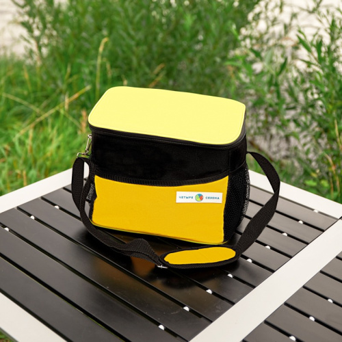 картинка Сумка-холодильник /термосумка/ объемом 10 л.  (2 слоя утепления) с карманами от магазина Сантехстрой