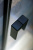 картинка Душевая дверь Cezares Urban 140 URBAN-B-12-140-C-NERO профиль Черный матовый стекло прозрачное от магазина Сантехстрой