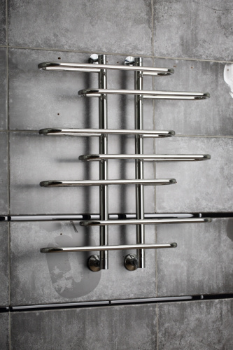 картинка Водяной полотенцесушитель Тругор Логика НП 80x60 Хром от магазина Сантехстрой