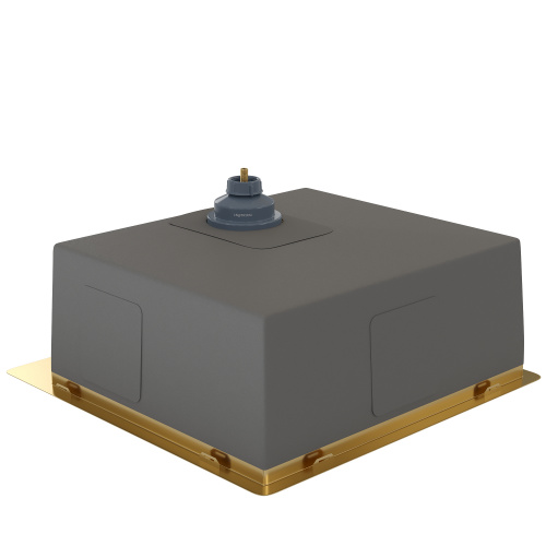 картинка Кухонная мойка Reflexion Iseo RX2250GD брашированное золото от магазина Сантехстрой