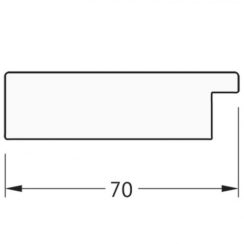 картинка Зеркало Evoform Definite 86х66 BY 3180 в багетной раме - Соты титан 70 мм от магазина Сантехстрой