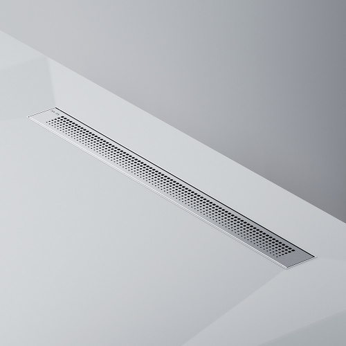 картинка W02SC-P11-080-01SB PrimeFlow Трап для душа линейный универс затвор Cut Gradient 80см цвет сталь мат от магазина Сантехстрой