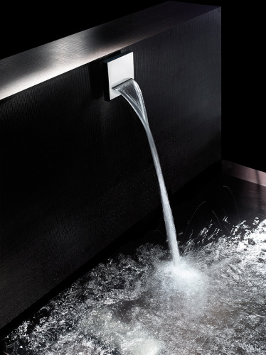 фото излив для смесителя bossini ole square e86908.030 хром