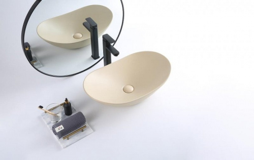 картинка Раковина-чаша BelBagno 60 BB1404-H316 Бежевая матовая от магазина Сантехстрой