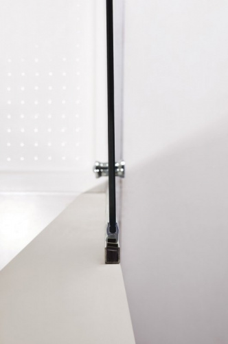 картинка Душевая дверь в нишу Cezares Eco B-1 90 профиль Хром стекло прозрачное от магазина Сантехстрой