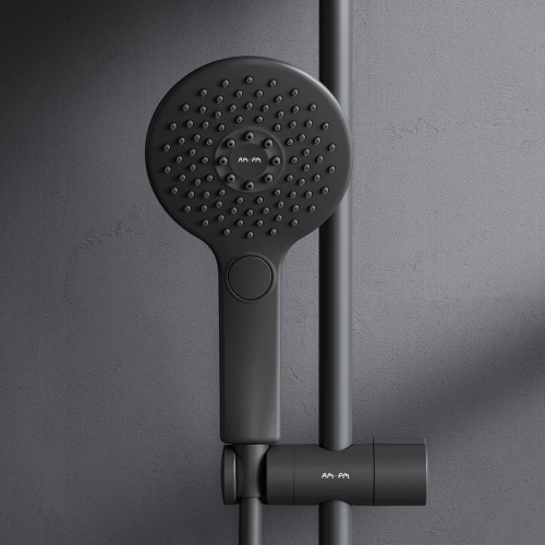 картинка F0750A522 Inspire V2.0, душевая система, набор: см-ль д/ванны/душа с термостатом, верхний душ d 250 от магазина Сантехстрой