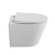 картинка Унитаз подвесной безободковый с сиденьем BelBagno FLAY-R BB053CHR/SC от магазина Сантехстрой