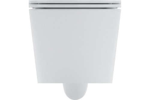 картинка Подвесной безободковый унитаз Art&Max BARI с вихревым смывом, в комплекте с креплением AM822-V от магазина Сантехстрой