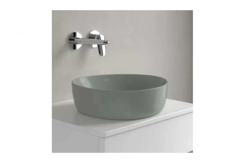 картинка Раковина накладная Villeroy & Boch Antao 400x395x145 мм, цвет Morning Green 4A72 40 R8 00337442 от магазина Сантехстрой