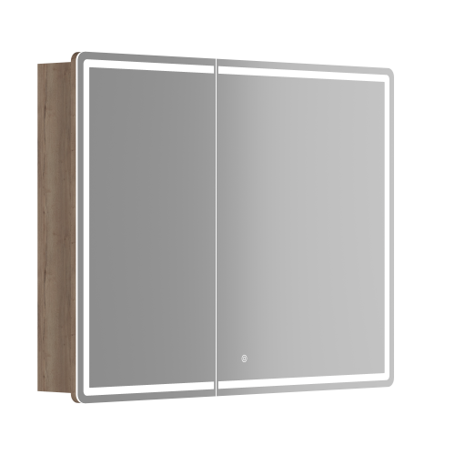 картинка Зеркальный шкаф для ванной комнаты Mirror Ceramica Nova mi100eg от магазина Сантехстрой