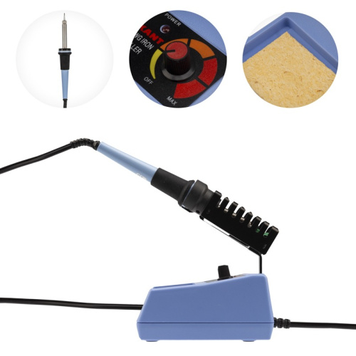 картинка Паяльная станция (паяльник),  модель R098, 48Вт,  230В,  160-480°C REXANT от магазина Сантехстрой