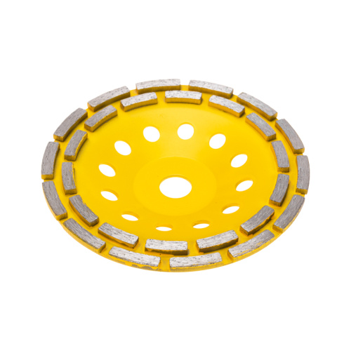 картинка Чашка алмазная шлифовальная,  двухрядная,  180х22,2мм KRANZ от магазина Сантехстрой