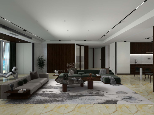 картинка Плитка керамогранитная AZARIO ONYX GOLD 60x120 Carving (H18004005G) от магазина Сантехстрой