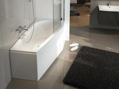 картинка Акриловая ванна Riho Delta 150x80 B067001005 (BB8100500000000) L без гидромассажа от магазина Сантехстрой