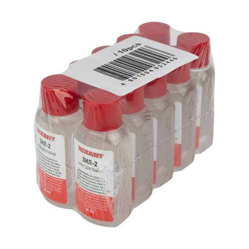 картинка Флюс для пайки REXANT,  ЗИЛ-2, 30 мл,  флакон от магазина Сантехстрой