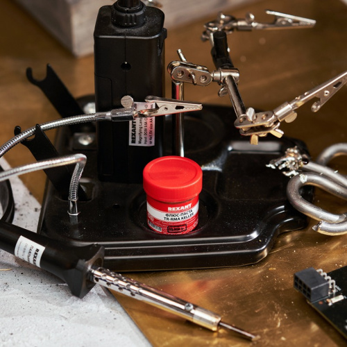 картинка Флюс для пайки REXANT,  паста TR-RMA KELLER,  20 мл,  банка от магазина Сантехстрой