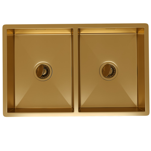 картинка Кухонная мойка Reflexion Garda RX2170GD брашированное золото от магазина Сантехстрой