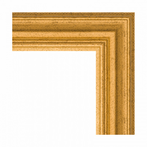 картинка Зеркало Evoform Definite 52х42 BY 1353 в багетной раме - Состаренное золото 67 мм от магазина Сантехстрой