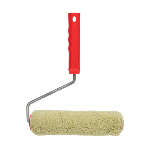 картинка Валик полиакрил зеленый,  ворс 18 мм.  ширина ролика 240 мм,  Ø 42 мм,  бюгель 8 мм серия «Мастер» REXANT от магазина Сантехстрой