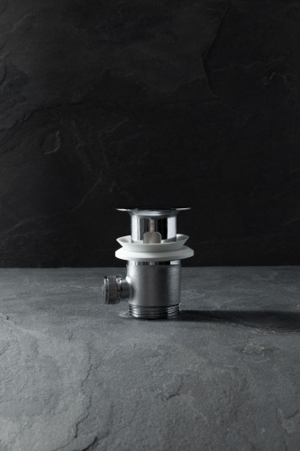 фото смеситель для биде allen brau priority 5.31a04-00 (с донным клапаном) хром