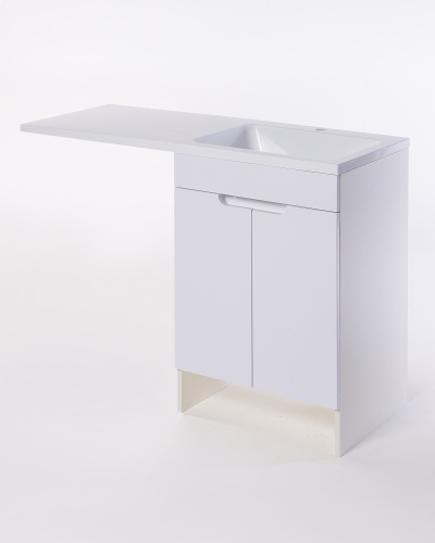 картинка Orange ST-120RAR Раковина 120 правая под стиральную машину, белый от магазина Сантехстрой