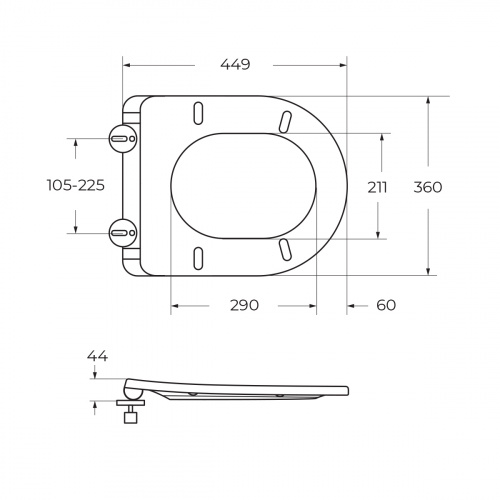 картинка Унитаз-компакт безободковый со смывом TORNADO BelBagno FLAY-TOR BB2149CP-TOR/BB2149T/BB2031SC от магазина Сантехстрой