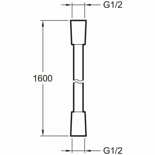 картинка Душевой гарнитур Jacob Delafon Oscar E29848-BL Черный матовый от магазина Сантехстрой