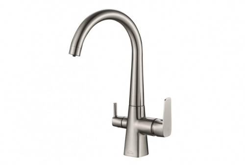 картинка Смеситель для кухни ZORG sh 819 satin Хром от магазина Сантехстрой