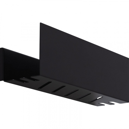 картинка Металлическая полка Aquanet Магнум 40 274188 Черная матовая от магазина Сантехстрой