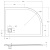 картинка Душевой поддон из искусственного камня BelBagno Uno 120x90 R TRAY-MR-UNO-RH-120/90-550-35-W-R Белый от магазина Сантехстрой