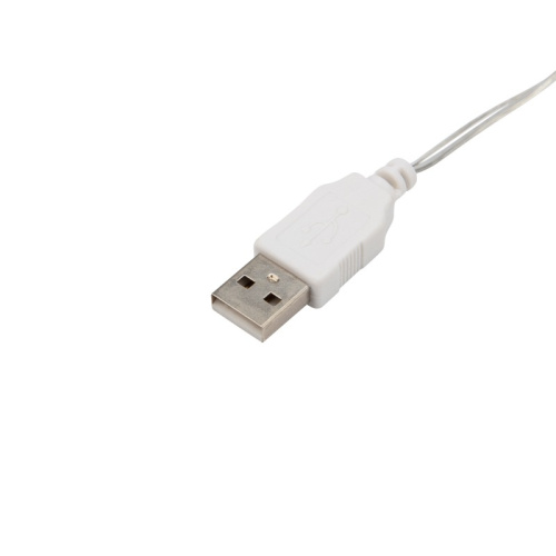 картинка Гирлянда Роса 5 м,  50 LED, USB,  теплое белое свечение NEON-NIGHT от магазина Сантехстрой