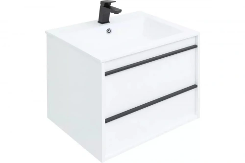 картинка Раковина-столешница Aquanet Электра 60 белый матовый 326508 00326508 от магазина Сантехстрой