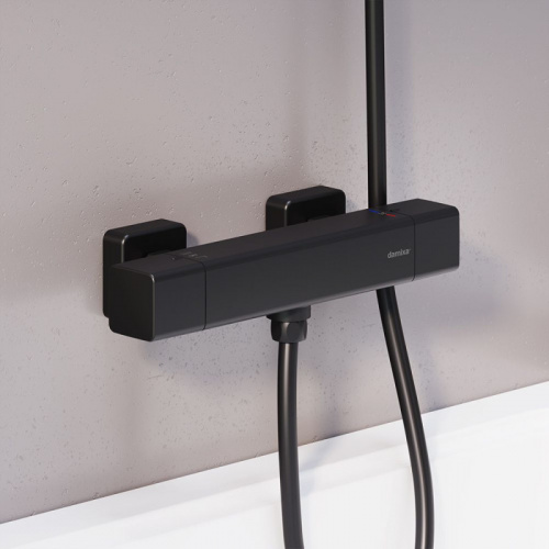 фото 536000300 gala термостатный смеситель для душа, чёрный