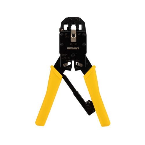 картинка Кримпер REXANT HT-200R для обжима 10P10C,  8P8C,  6P6C,  4P4C от магазина Сантехстрой