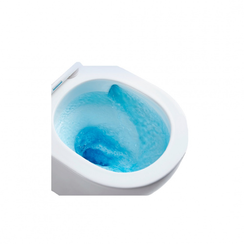 картинка Напольный унитаз-компакт безободковый Terminus Аврора 625х390 белый от магазина Сантехстрой