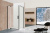 картинка Душевой уголок Extra VSR-1E809090CLB 800/900*900, черный, стекло прозрачное от магазина Сантехстрой