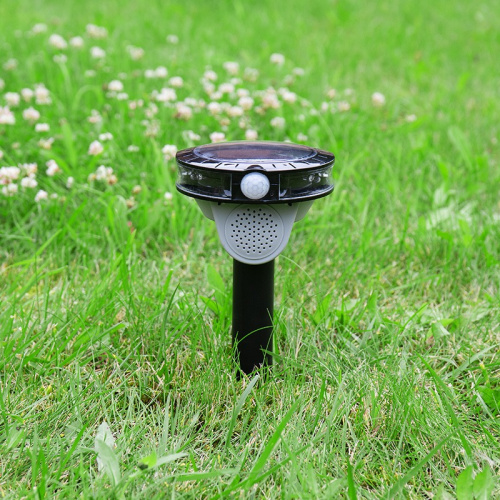 картинка Звуковой отпугиватель животных с датчиком движения,  на солнечной батарее REXANT от магазина Сантехстрой