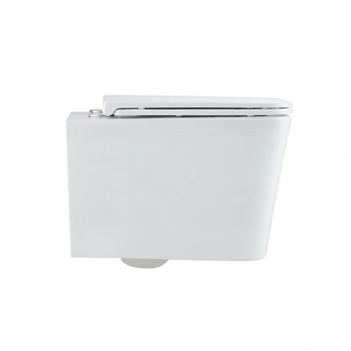 картинка Унитаз подвесной Tornado Q-Line VT1-12T, цвет белый, ультратонкое soft-close сиденье от магазина Сантехстрой