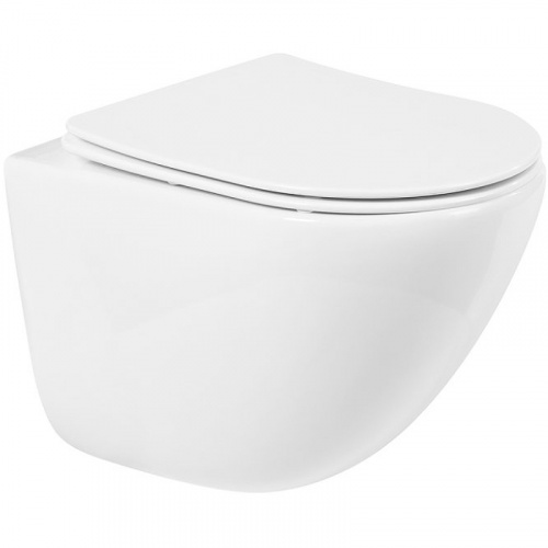 картинка Сиденье для унитаза BelBagno Amanda BB051SC Белое с микролифтом от магазина Сантехстрой