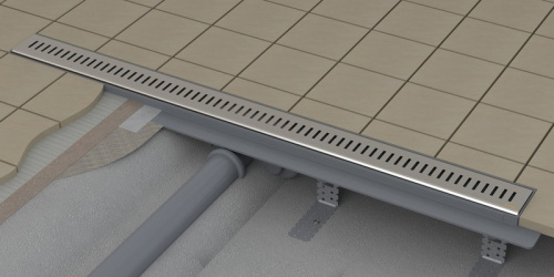 картинка Душевой лоток Ravak Zebra 750 X01433 Хром матовый от магазина Сантехстрой