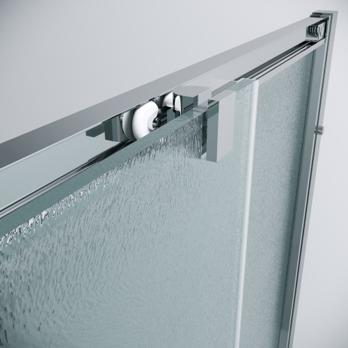 картинка Душевое ограждение Grossman Cosmo 300.K33.02.9090.10.02 (90х90х195) квадрат,раздвижная,хром,стекло шиншилла, 1 место от магазина Сантехстрой