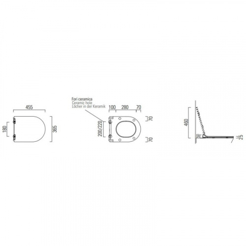 картинка Сиденье для унитаза с микролифтом GSI Pura MS86CSN04 от магазина Сантехстрой