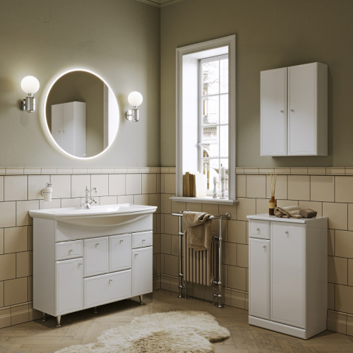 картинка Зеркало Aqwella Moon A 60 MOON0206AH с подсветкой и подогревом с бесконтактным выключателем от магазина Сантехстрой