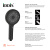 картинка Лейка для душа IDDIS SpaHome черная (SPA3F0Bi18) от магазина Сантехстрой
