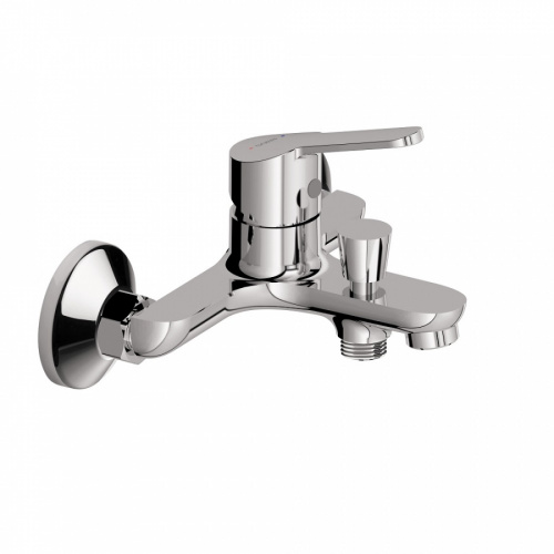 фото d1010008 norma смеситель для ванны и душа с душевым набором в комплекте