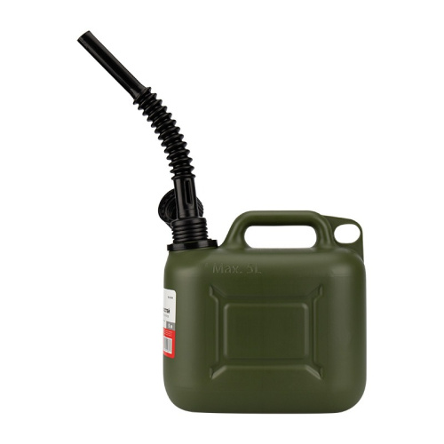 картинка Канистра REXANT для ГСМ и технических жидкостей,  вертикальная 5 л,  пластиковая,  усиленная от магазина Сантехстрой