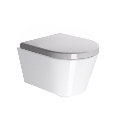 картинка Сиденье для унитаза GSI Norm MS86CN11 Белое с Микролифтом от магазина Сантехстрой