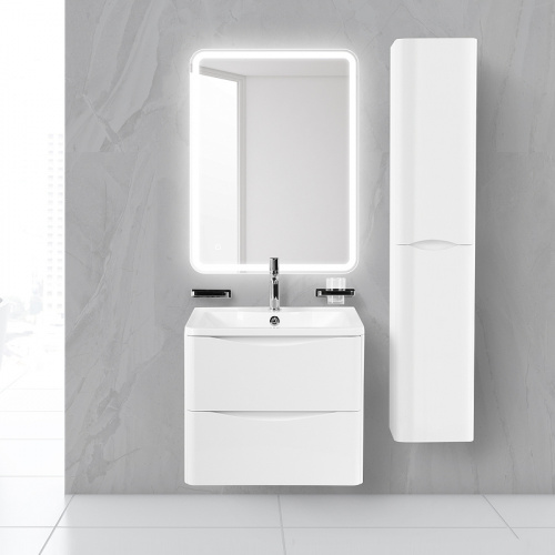 картинка Раковина BelBagno 70 BB700/455-LV-MR-ALR Белая от магазина Сантехстрой